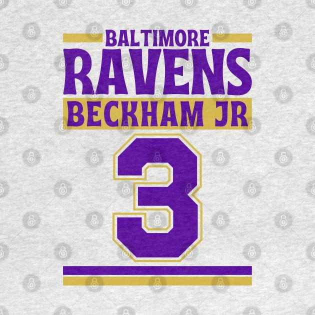 Baltimore Ravens Beckham Jr 3 Edition 3 by Astronaut.co